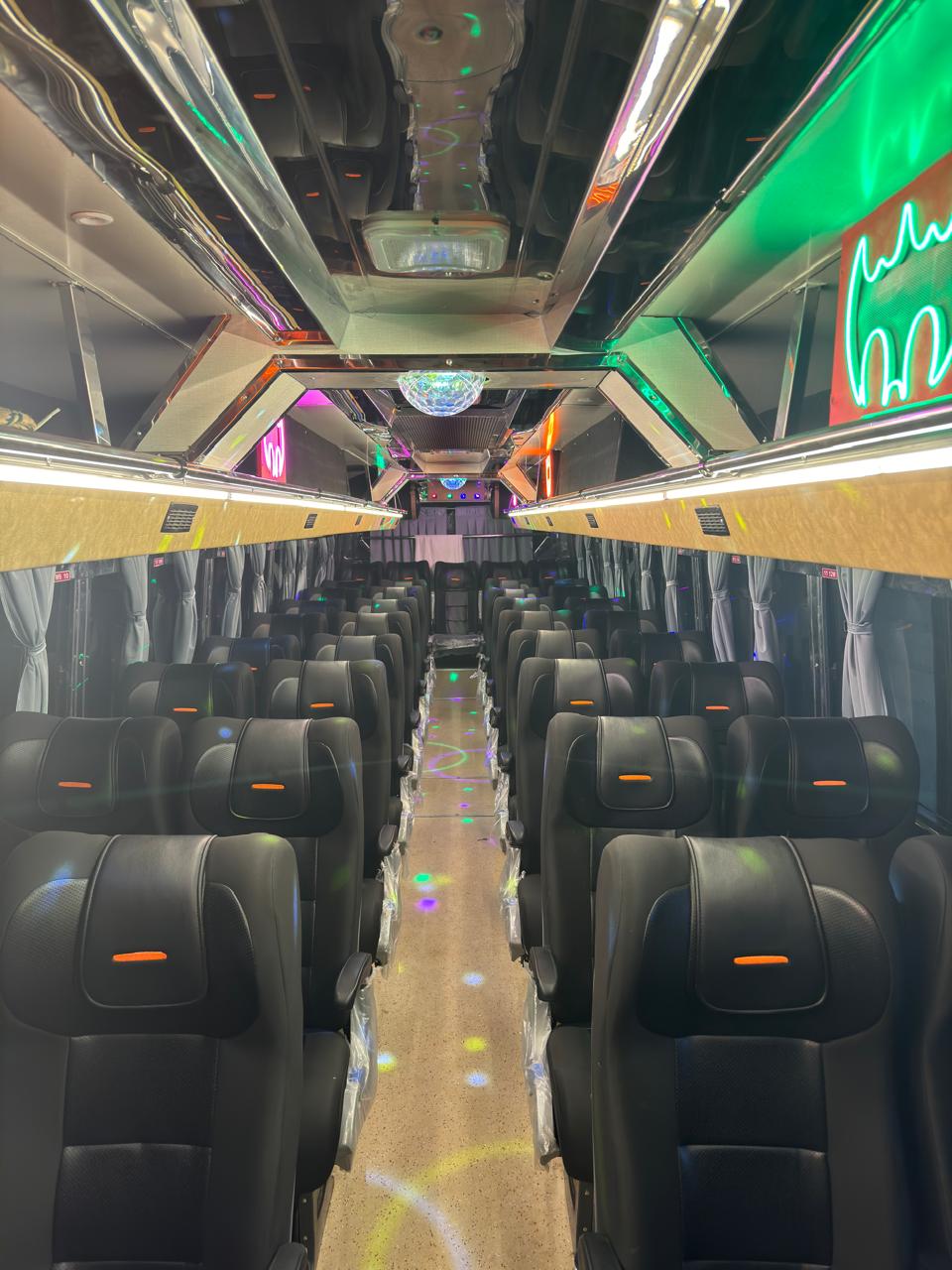 Interior of NBS Bus